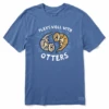 Men's Plays Well With Otters Short SleeveTee