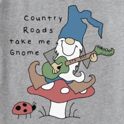 Men's Quirky Gnome Country Roads Short SleeveTee -New Navy Shop Mens Quirky Gnome Country Roads Short Sleeve Crusher Tee 116004 2 lg