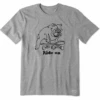 Men's Ride On Bull Dog Short SleeveTee