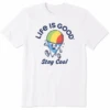Men's Snow Cone Stay Cool Short SleeveTee