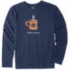 Men's Start Me Up Long Sleeve Crusher Tee -New Navy Shop Mens Start Me Up Long Sleeve Crusher Tee 88869 1 lg