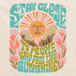 Men's Stay Close To People Who Feel Like Sunshine Short SleeveTee -New Navy Shop Mens Stay Close to People Who Feel Like Sunshine Short Sleeve CrusherLITE Tee 104608 2 lg