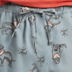 Men's Stay True Dog Pattern Classic Sleep Pant 9 Men's Stay True Dog Pattern Classic Sleep Pant -New Navy Shop Mens Stay True Dog Pattern Classic Sleep Pant 89122 3 lg