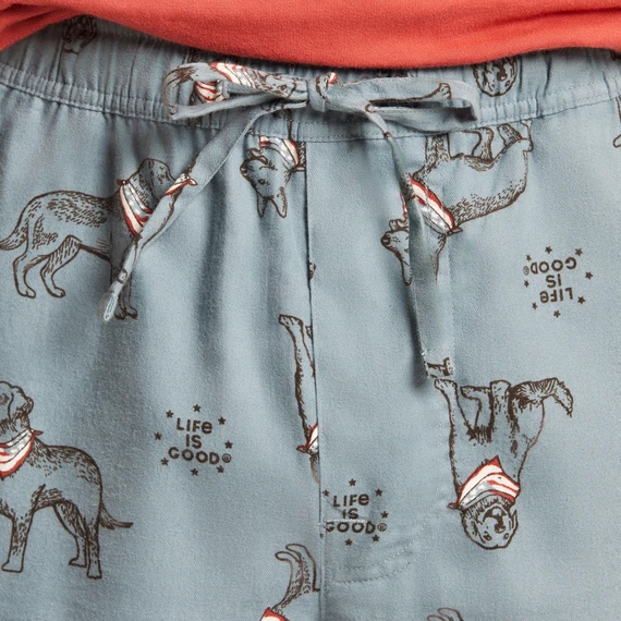 Men's Stay True Dog Pattern Classic Sleep Pant 5 Men's Stay True Dog Pattern Classic Sleep Pant - Image 3
