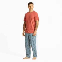 Men's Stay True Dog Pattern Classic Sleep Pant 11 Men's Stay True Dog Pattern Classic Sleep Pant -New Navy Shop Mens Stay True Dog Pattern Classic Sleep Pant 89122 5 lg