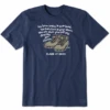 Men's Steer Yourself Boots Class Of 2023Crusher Tee -New Navy Shop Mens Steer Yourself Boots Class of 2023 Short Sleeve Crusher Tee 113286 1 lg
