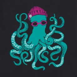 Men's Superpower Octopus Crusher Tee -New Navy Shop Mens Superpower Octopus Crusher Tee 69826 2 lg