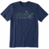 Mens Tahitian Moon Short Sleeve Tee -New Navy Shop Mens Tahitian Moon CrusherLite Tee 80383 1 lg
