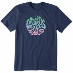 Men's Taurus Zodiac Vibes Crusher Tee