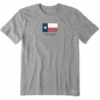 Men's Texas Flag Short SleeveTee -New Navy Shop Mens Texas Flag Short Sleeve Crusher Tee 116767 1 lg