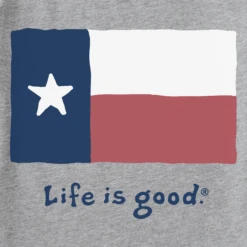 Men's Texas Flag Short SleeveTee -New Navy Shop Mens Texas Flag Short Sleeve Crusher Tee 116767 2 lg