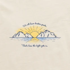 Men's That's How The Light Gets In Short SleeveTee -New Navy Shop Mens Thats How the Light Gets In Short Sleeve CrusherLITE Tee 104458 2 lg