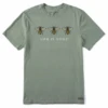 Men's Three Sketchy BeesCrusher Tee