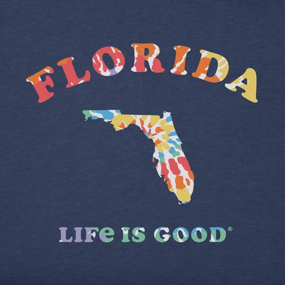 Men's Tie Dye Florida Crusher Tee 4 Men's Tie Dye Florida Crusher Tee - Image 2