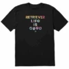 Men's Tie Dye Retriever Life Is GoodCrusher Tee -New Navy Shop Mens Tie Dye Retriever Life is Good Short Sleeve Crusher Tee 103447 1 lg