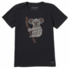 Men's Tribal Koala Short Sleeve Tee -New Navy Shop Mens Tribal Koala Crusher Tee 84765 1 lg