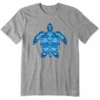 Men's Tribal Sea Turtle Short SleeveTee -New Navy Shop Mens Tribal Sea Turtle Short Sleeve CrusherLITE Tee 91949 1 lg