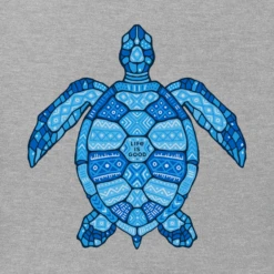 Men's Tribal Sea Turtle Short SleeveTee -New Navy Shop Mens Tribal Sea Turtle Short Sleeve CrusherLITE Tee 91949 2 lg