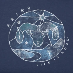 Men's Trippy Aries Crusher Tee -New Navy Shop Mens Trippy Aries Crusher Tee 86694 2 lg