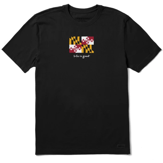 Men's Vintage Maryland Flag Short SleeveTee