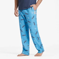 Men's Vintage USA Truck Pattern Classic Sleep Pant