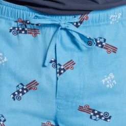 Men's Vintage USA Truck Pattern Classic Sleep Pant 10 Men's Vintage USA Truck Pattern Classic Sleep Pant -New Navy Shop Mens Vintage USA Truck Pattern Classic Sleep Pant 99819 4 lg