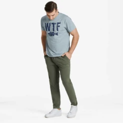 Men's WTF Active Tee -New Navy Shop Mens WTF Active Tee 99720 5 lg