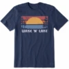 Men's Wake N Lake Short SleeveTee