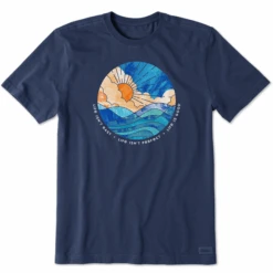 Men's Washy Life Isn't EasySun & WavesCrusher Tee