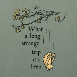 Men's Winnie Long Strange Trip Short SleeveTee -New Navy Shop Mens Winnie Long Strange Trip Short Sleeve CrusherLITE Tee 100494 2 lg