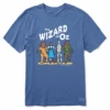 Men's Wizard Of Oz Crew Short Sleeve Tee -New Navy Shop Mens Wizard of Oz Crew Short Sleeve CrusherLITE Tee 102383 1 lg