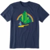 Men's Wizard Of Oz Hiking To Emerald City Short SleeveTee