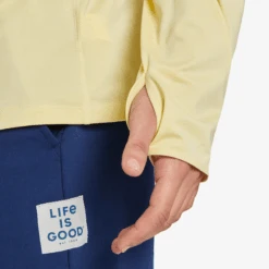 Men's Yeah Buoy Long Sleeve Active Hooded Tee -New Navy Shop Mens Yeah Buoy Long Sleeve Active Hooded Tee 99731 4 lg