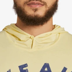 Men's Yeah Buoy Long Sleeve Active Hooded Tee -New Navy Shop Mens Yeah Buoy Long Sleeve Active Hooded Tee 99731 5 lg